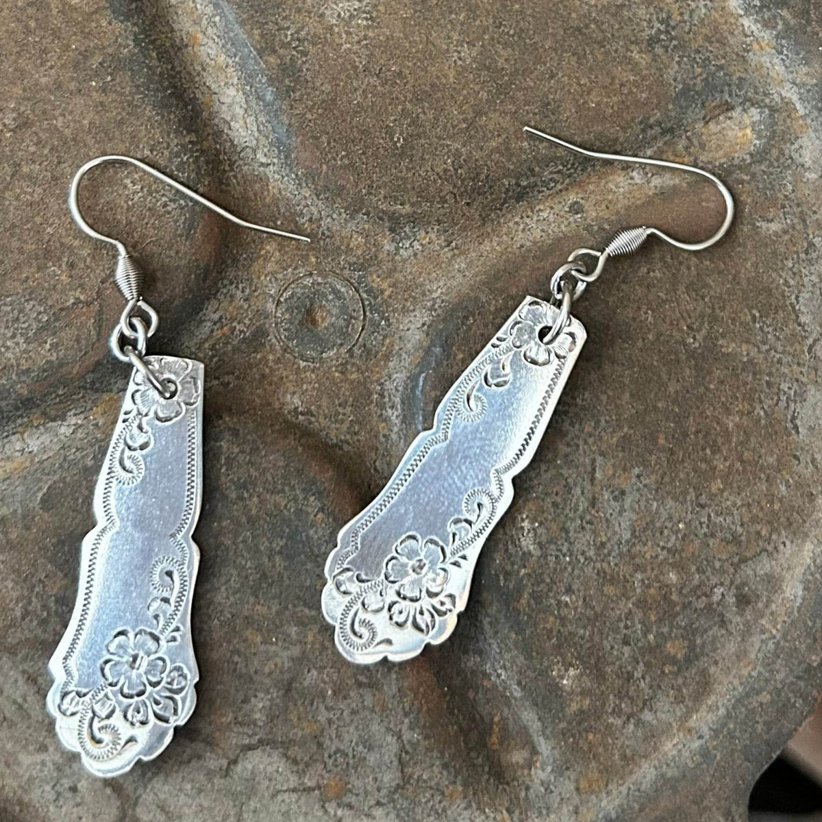 Sterling Silver Earrings - 1912 Sheffield England - Molly Made