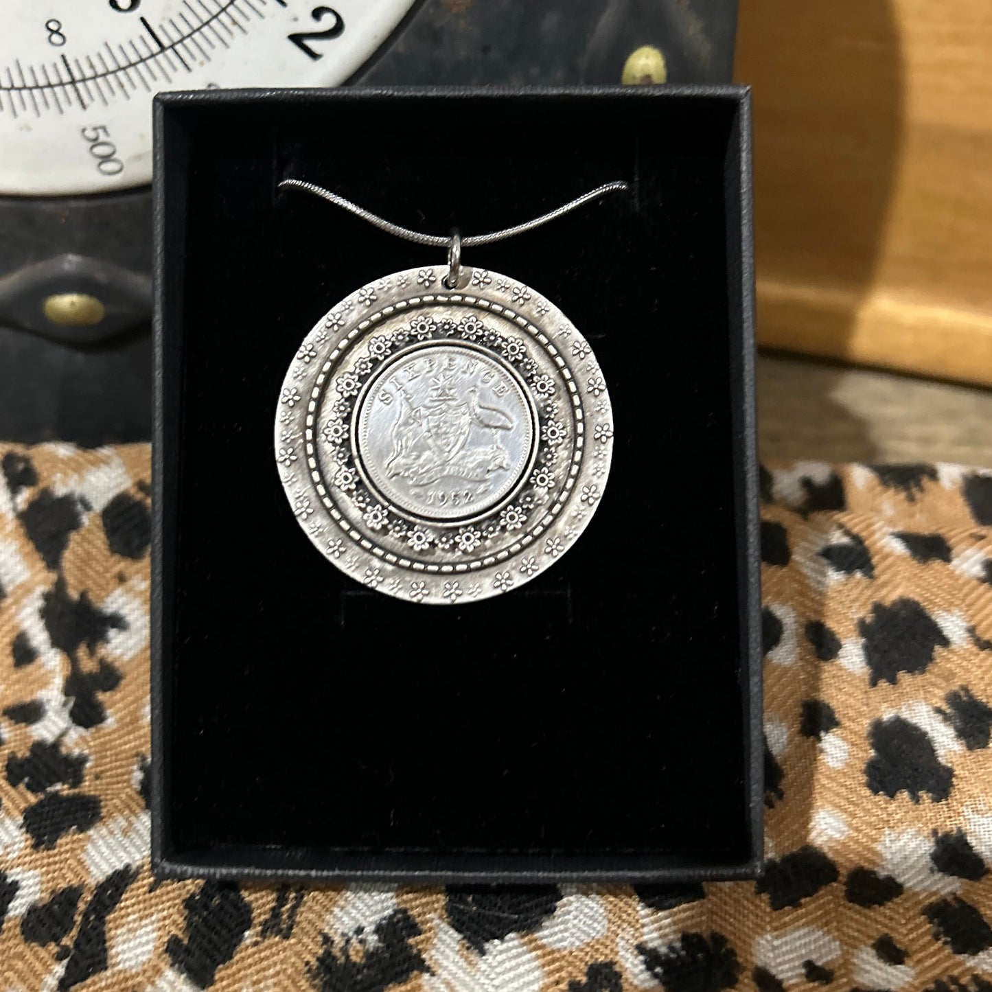 1952 Sixpence “Keepsake” Necklace