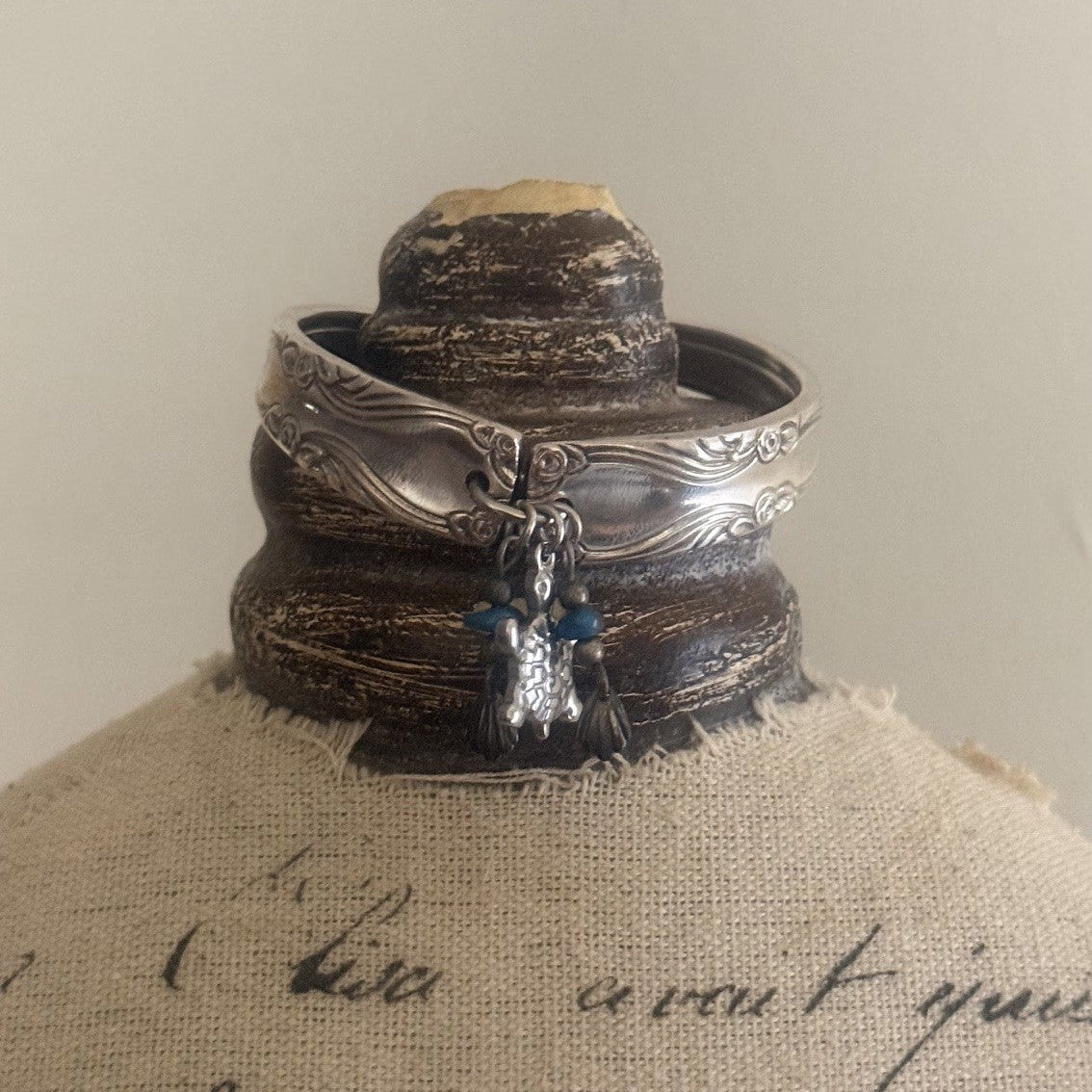 Grosvenor Charm Silverware Bracelet