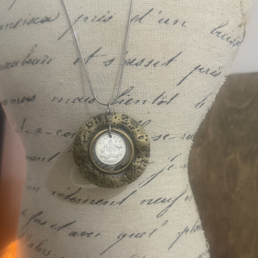 1962 Australian Sixpence Necklace