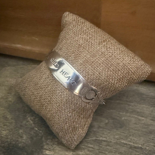 Wild Heart Thistle Cuff Bracelet