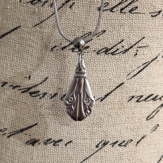 1920s Art Deco Cake Fork Necklace