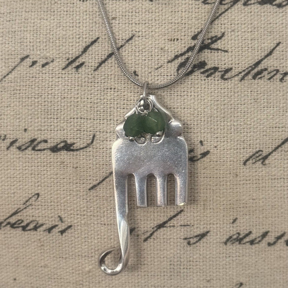 Elephant Necklace from Vintage Jasmine Fork