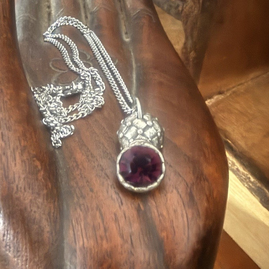 Scottish Kilt Pin Vintage Necklace