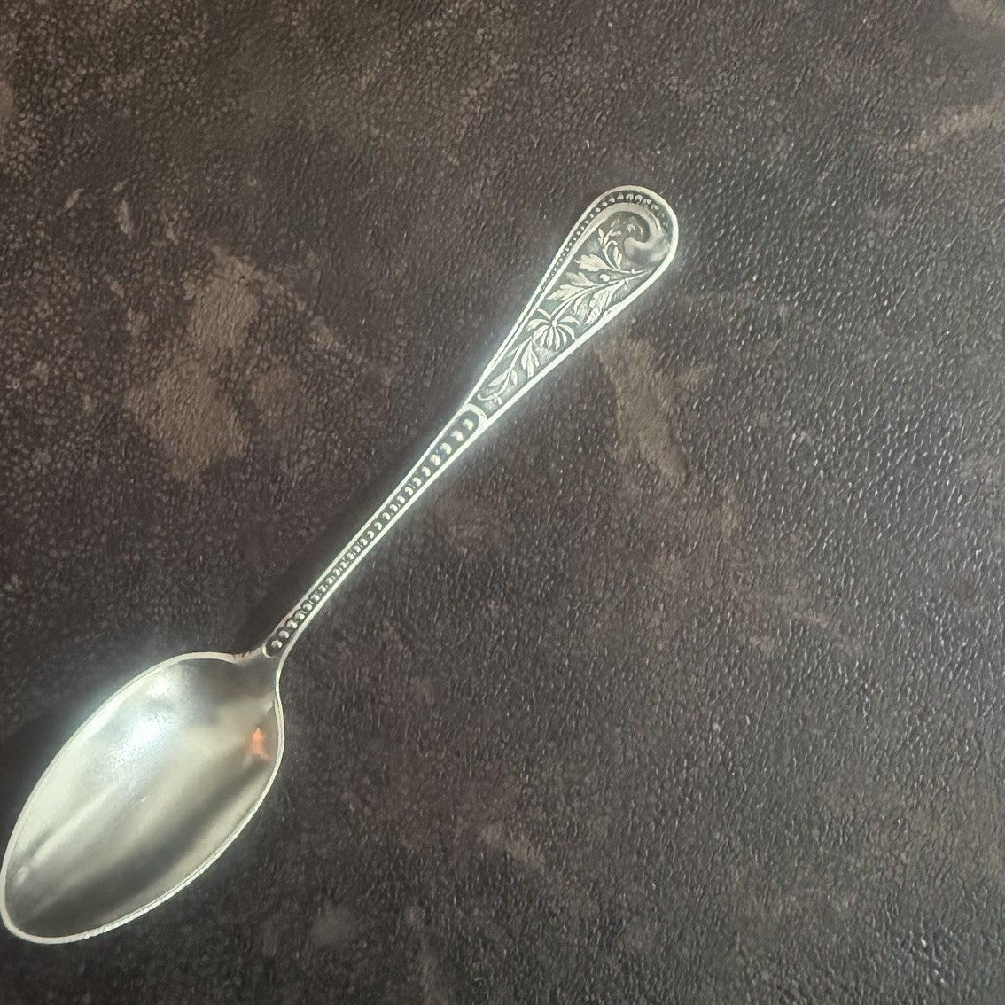 Sterling Silver Saddle Spoon Ring
