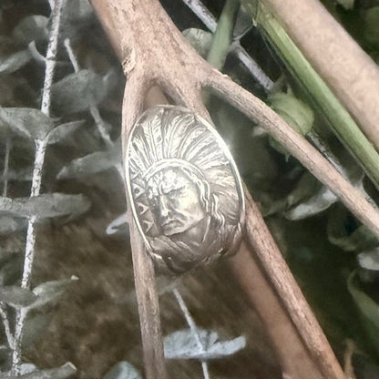 Sterling Silver Indian 1894 Ring