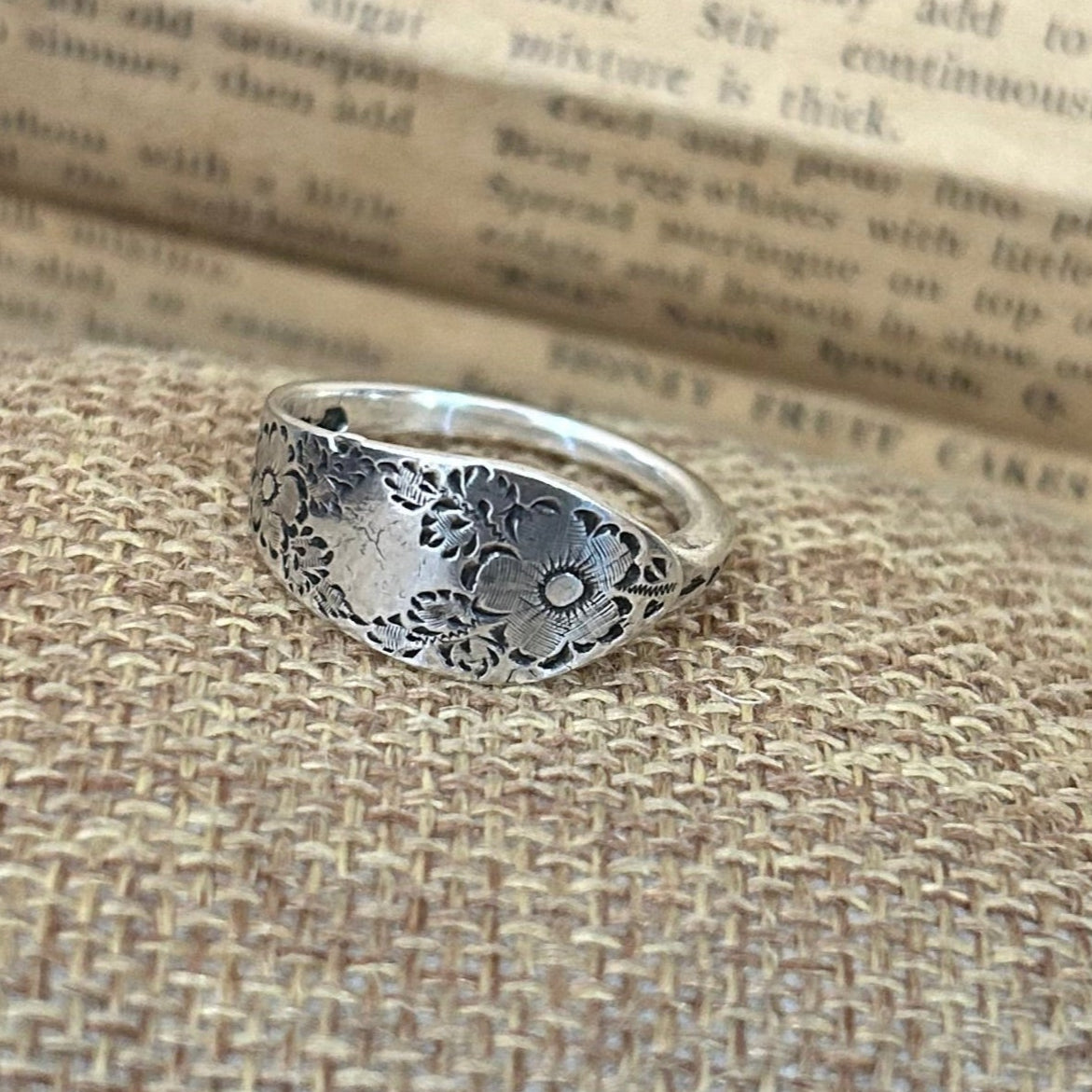 Sterling Silver Ring - 1891 Heirloom