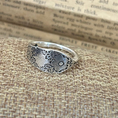 Sterling Silver Ring - 1891 Heirloom