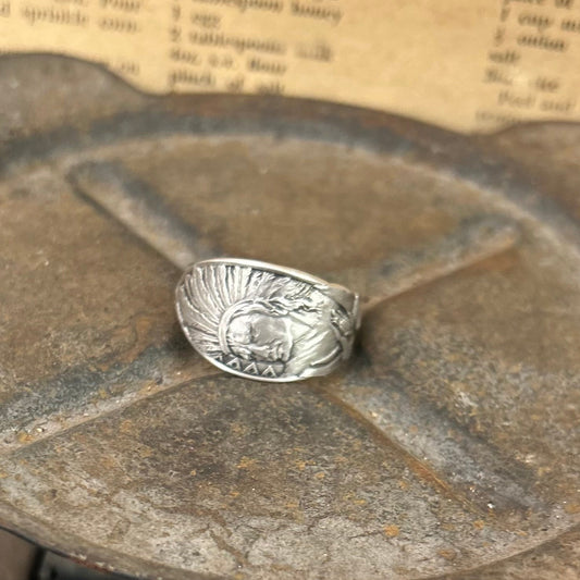 Sterling Silver Ring - Indian 1894