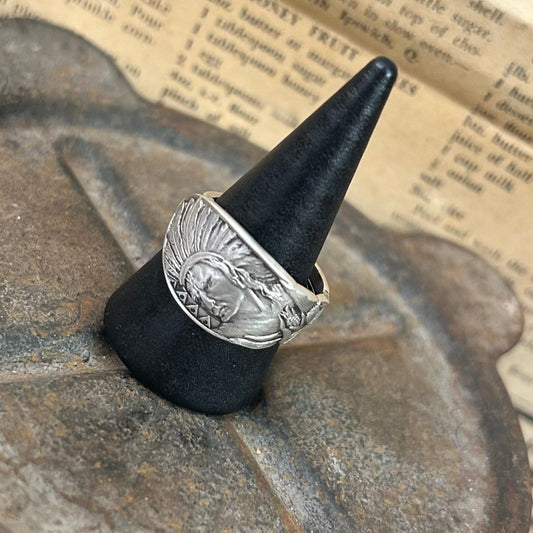 Sterling Silver Ring - Indian 1894