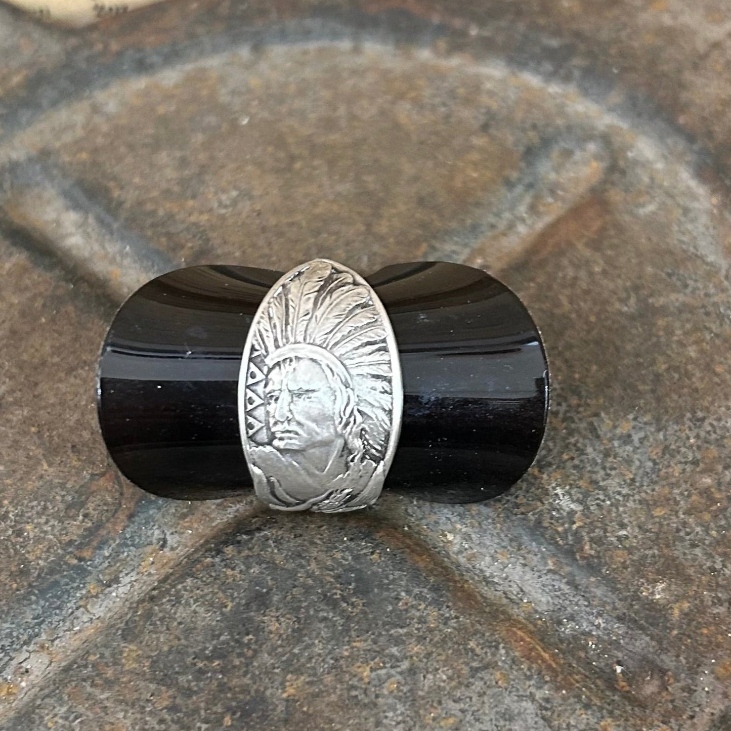 Sterling Silver Ring - Indian 1894