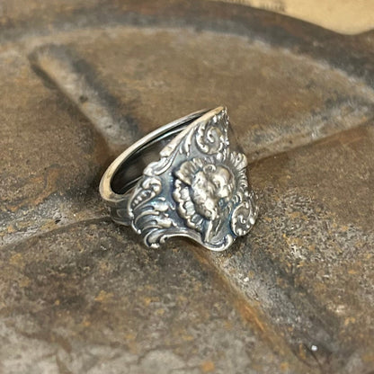 Sterling Silver Ring - 1895 Cherub