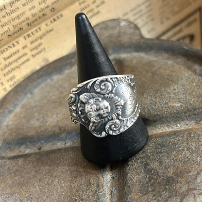 Sterling Silver Ring - 1895 Cherub