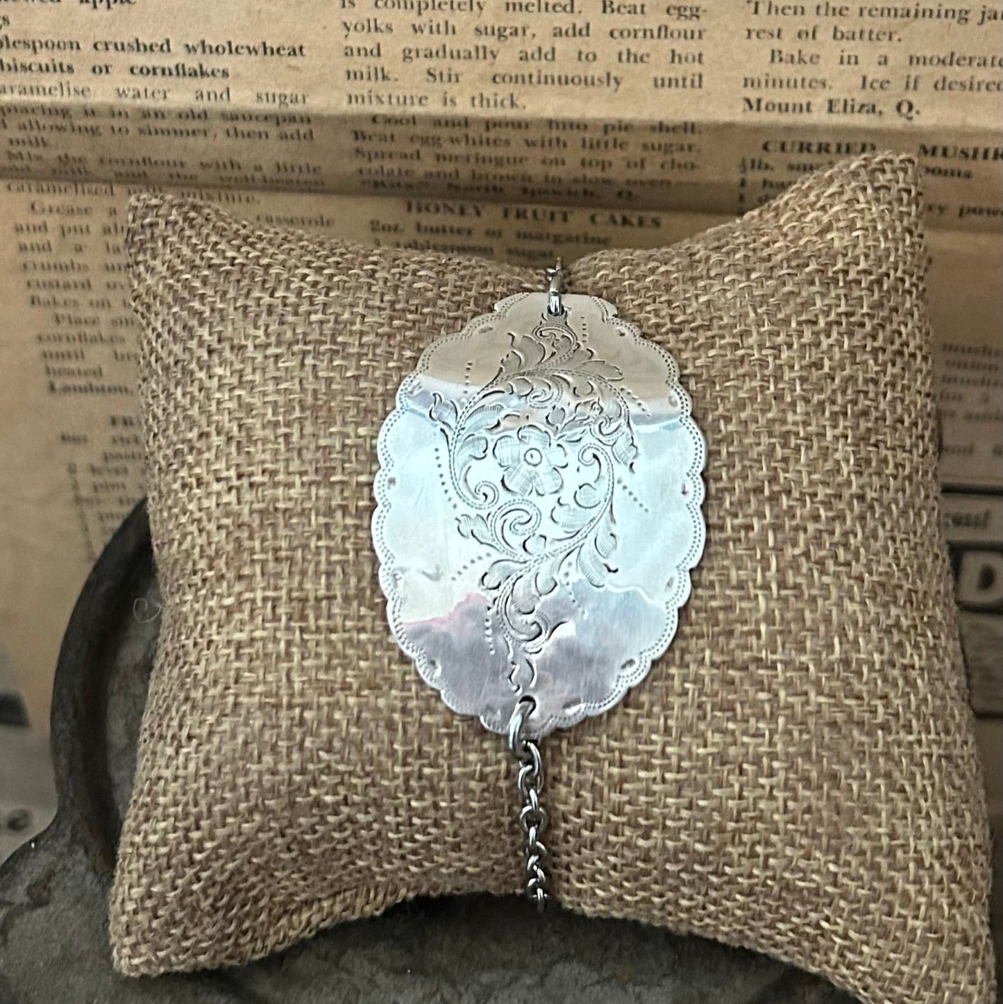 Sterling Silver Bracelet - 1898 Victorian Era