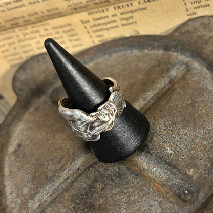 Sterling Silver Ring - 1900s Native Chief