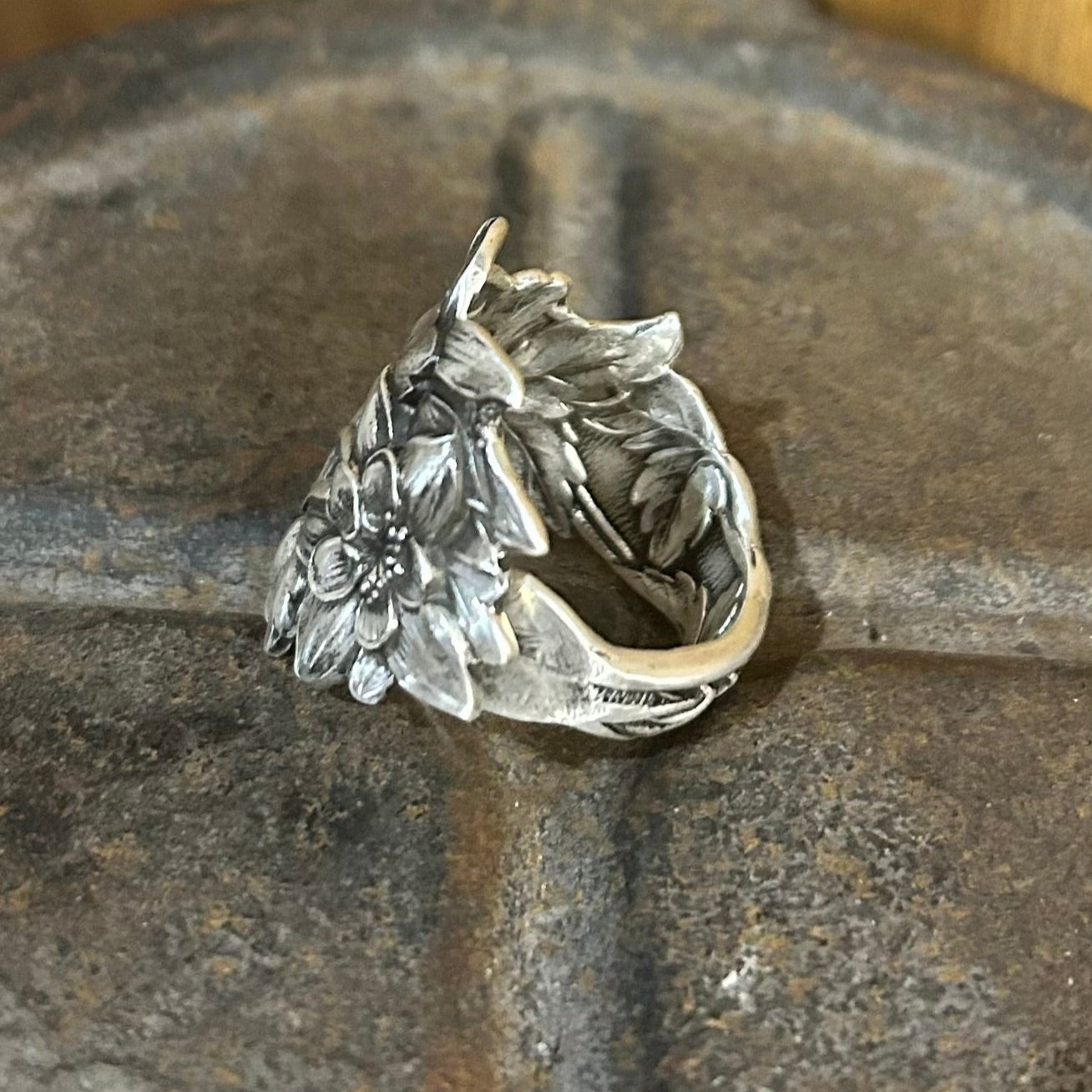 Sterling Silver Ring - 1903-1940 Floral Series