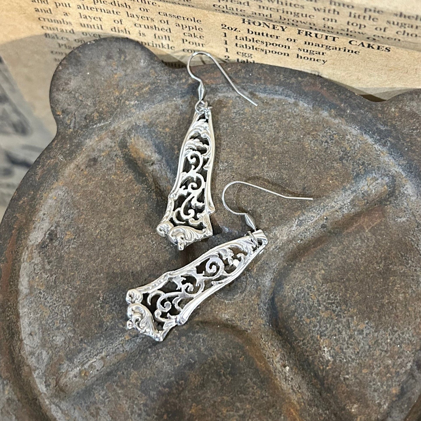 Sterling Silver Earrings - 1905 Filigree