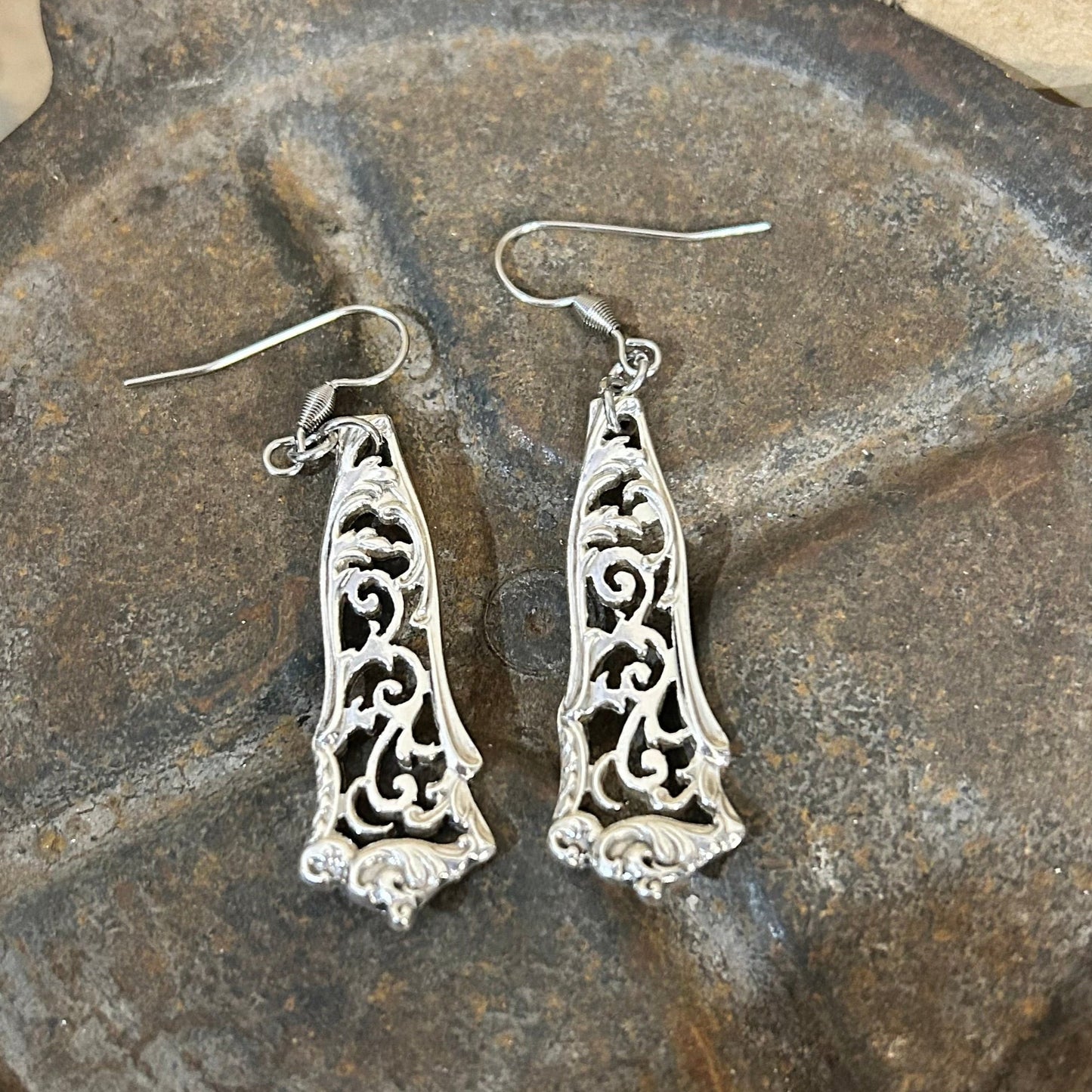 Sterling Silver Earrings - 1905 Filigree
