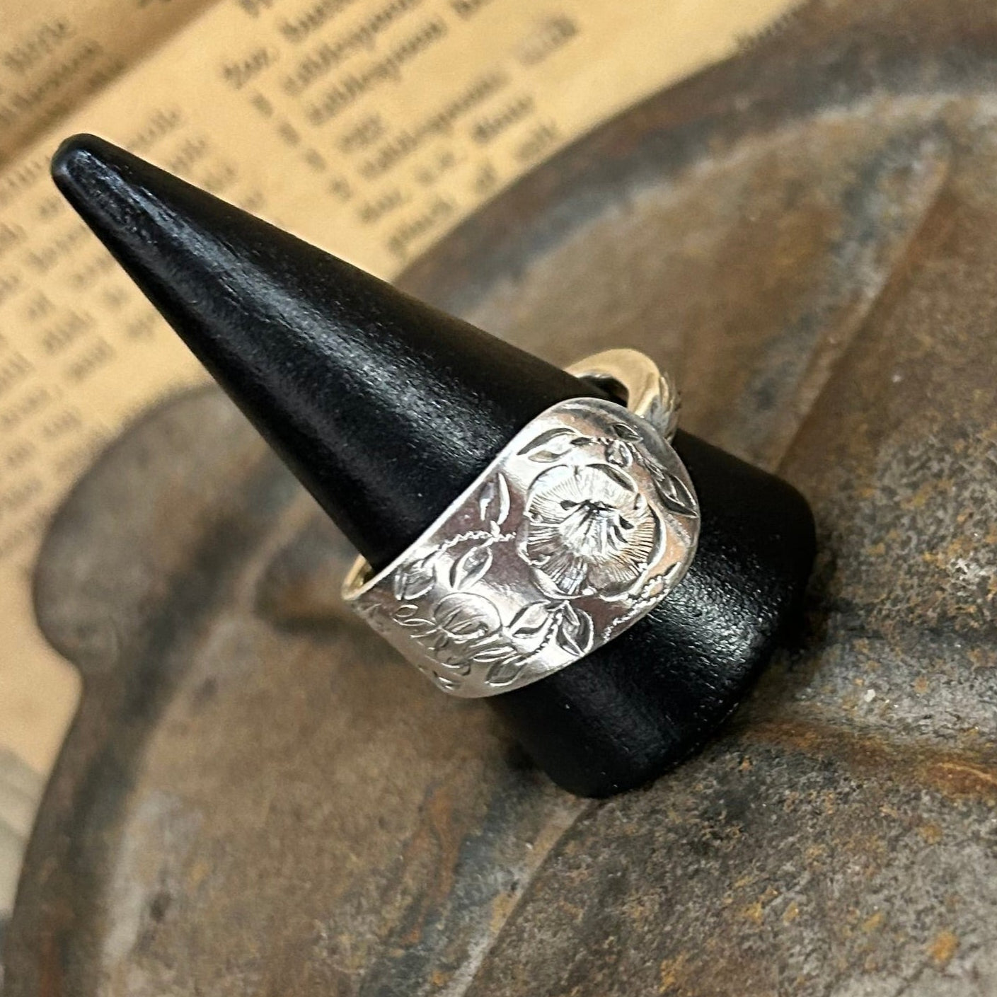 Sterling Silver Ring - 1911 Edwardian