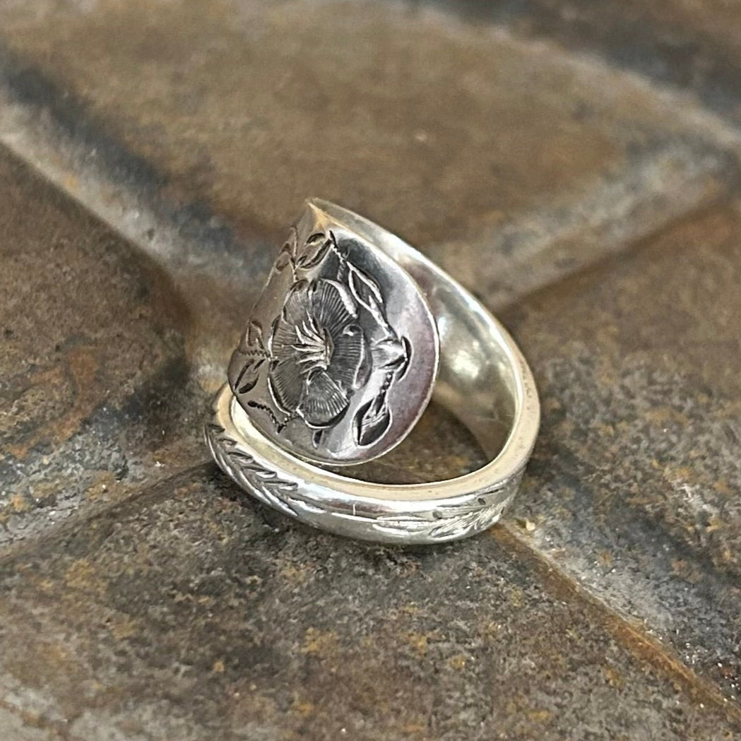 Sterling Silver Wrap Ring - 1911 Sheffield