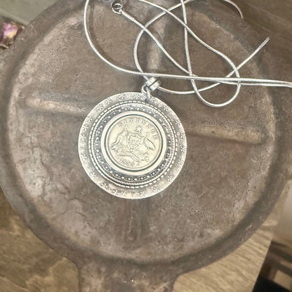 1955 Australian Coin Necklace