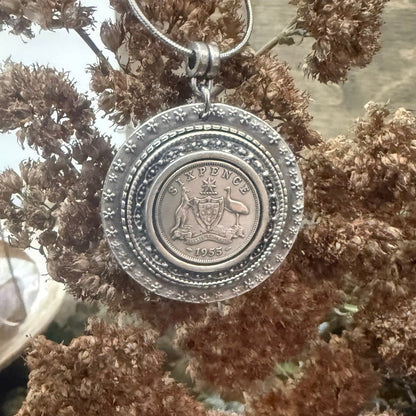 1955 Australian Coin Necklace