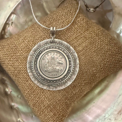 1955 Australian Coin Necklace