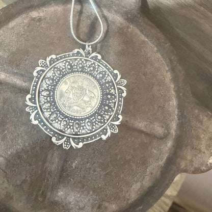 1960 Decorative Coin Necklace