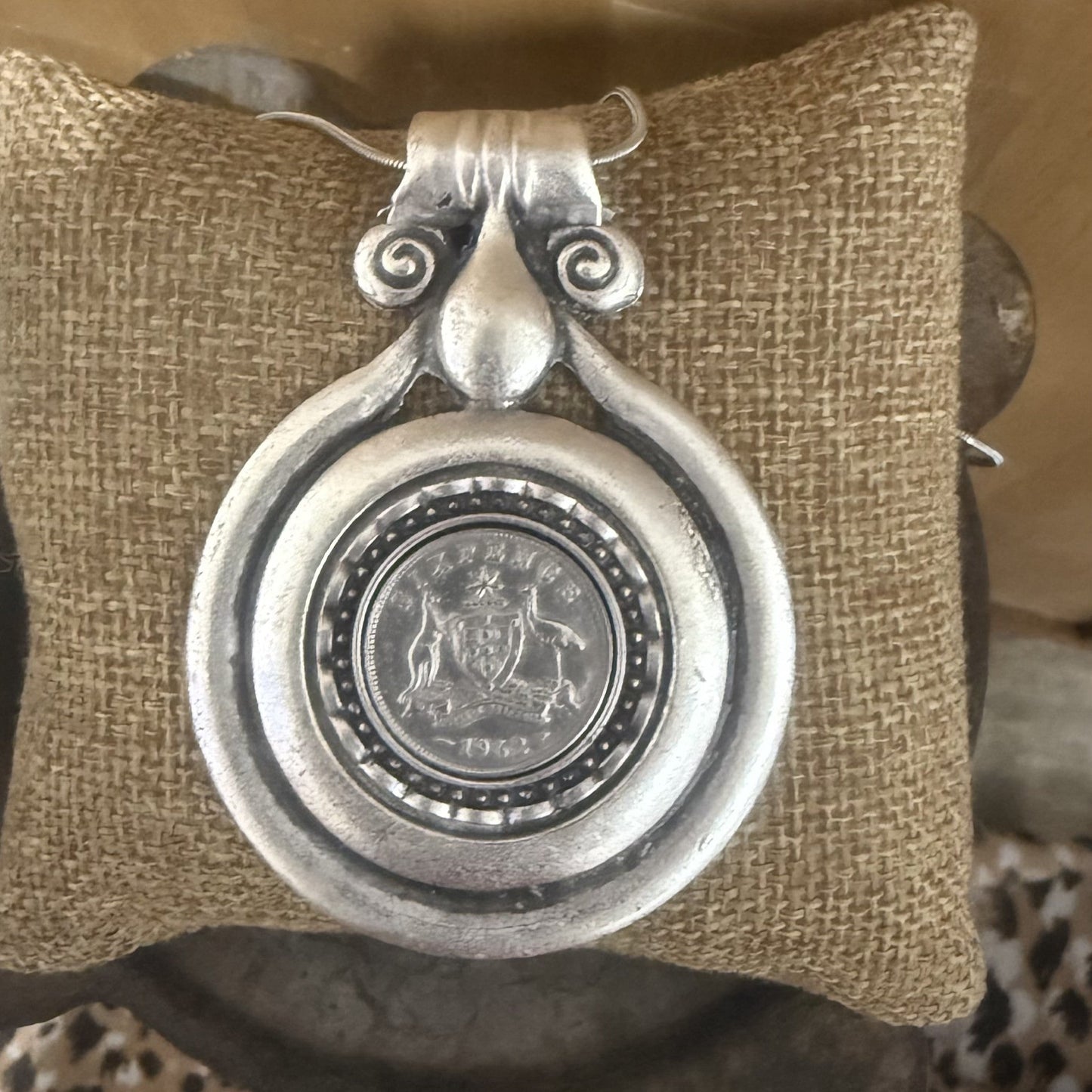 1962 Australian Sixpence Necklace