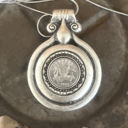1962 Australian Sixpence Necklace