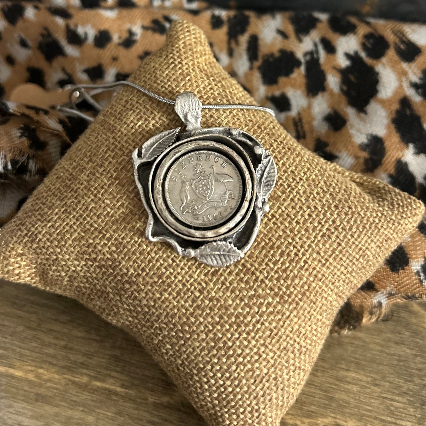 1962 Sixpence Necklace — A Charming Piece of Australian History