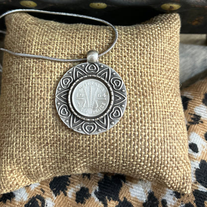 1964 Threepence - “Last Minted” Necklace