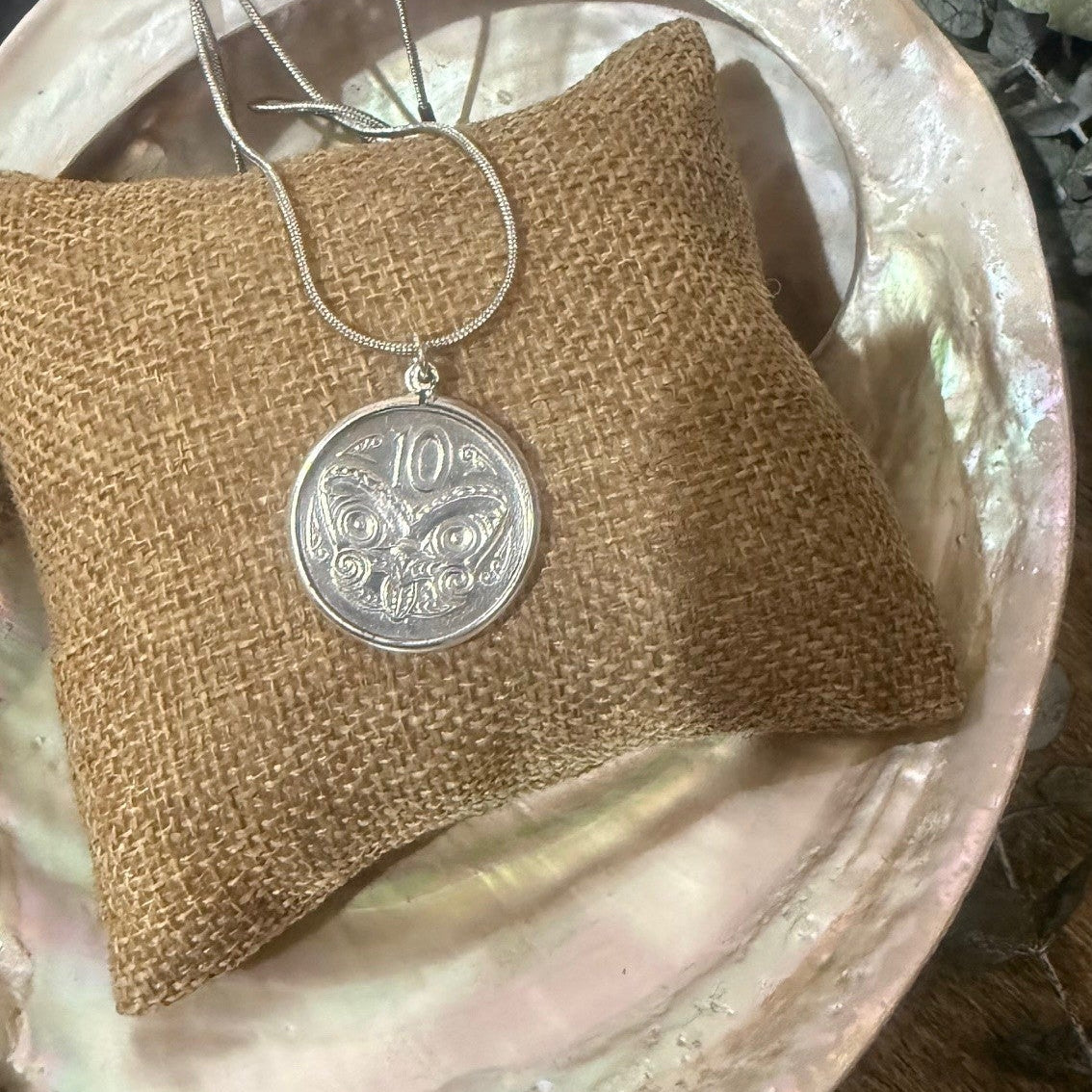 1979 New Zealand Coin Necklace