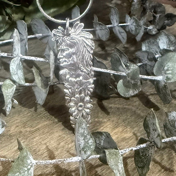 Sterling Silver Spirit and Bloom Necklace