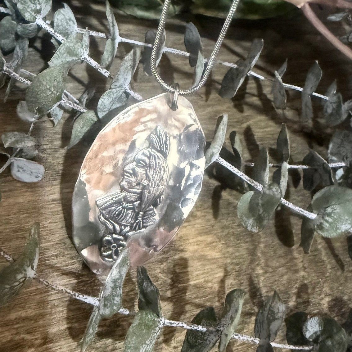 Sterling Silver Indian Necklace