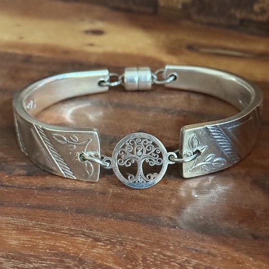 Vintage Viners Sheffield Tree of Life Bracelet