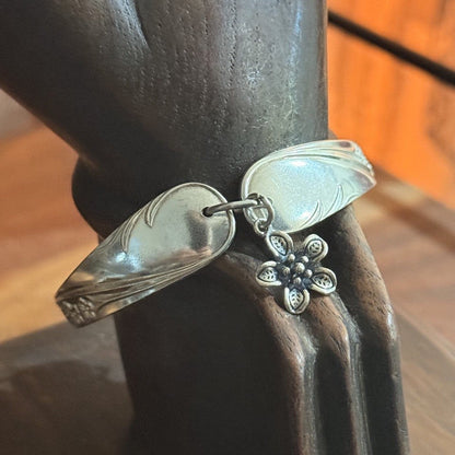 Vintage Flower Charm Fruit Spoon Bracelet