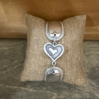 Cutlery Bracelet with Heart