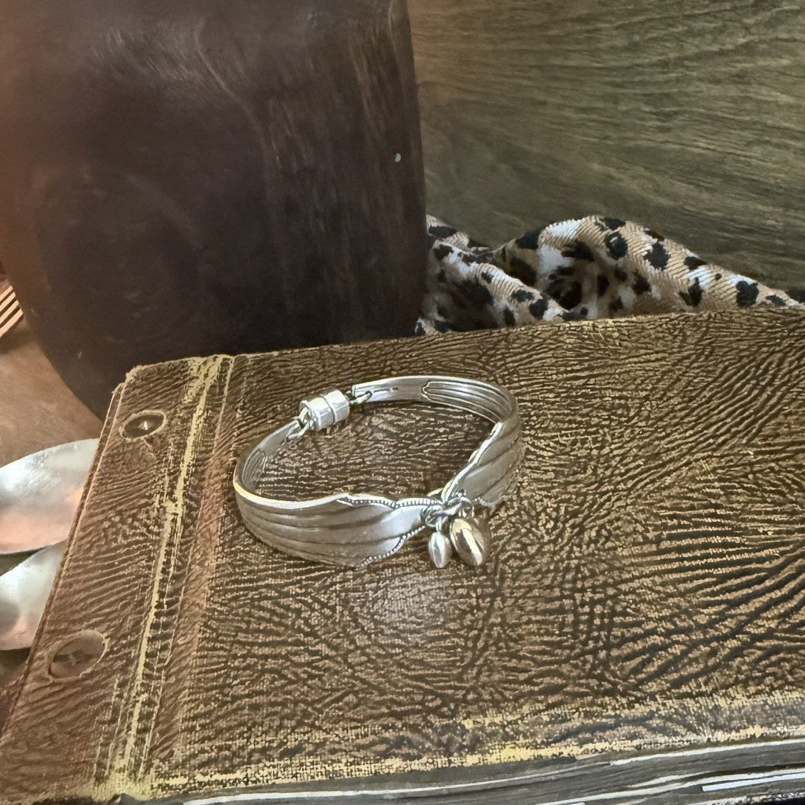 Vintage Sweetheart Silverware Bracelet