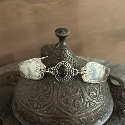 Grosvenor Diane Cake Fork Bracelet with Sterling Silver Connector
