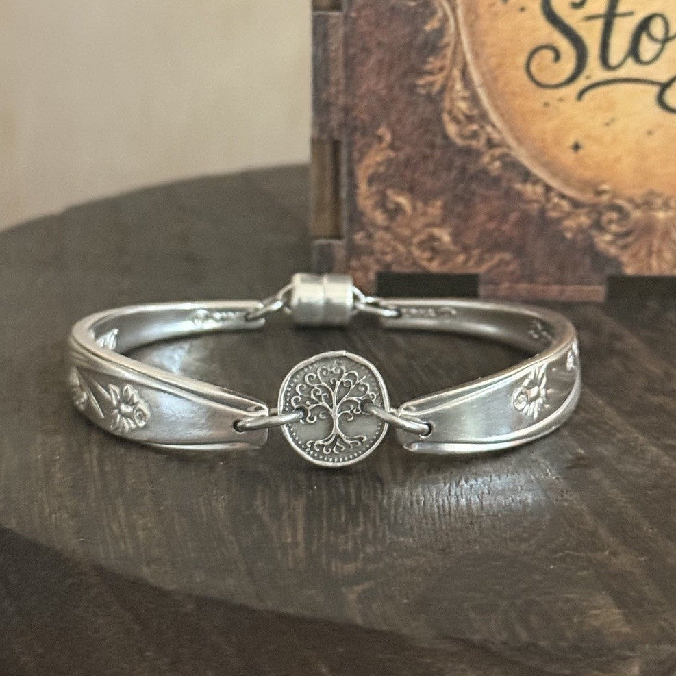 Dawn “Dancing Flowers” Spoon Handle Bracelet | Tree of Life
