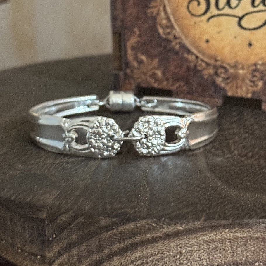 1847 Rogers Bros “Eternally Yours” Spoon Handle Bracelet