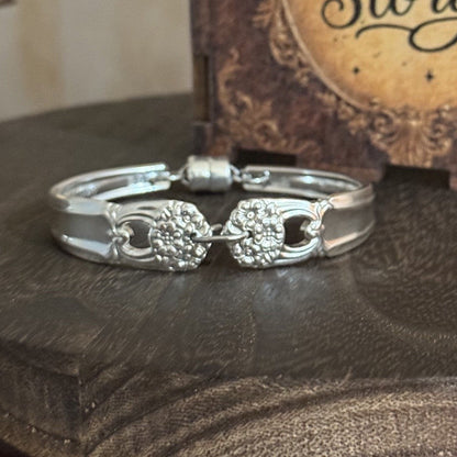 1847 Rogers Bros “Eternally Yours” Spoon Handle Bracelet