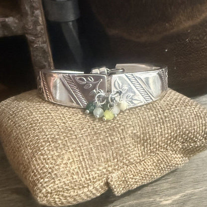 Vintage Silverware Bead Bracelet