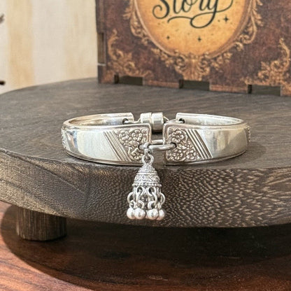 Vintage 1949 Silverware Bracelet
