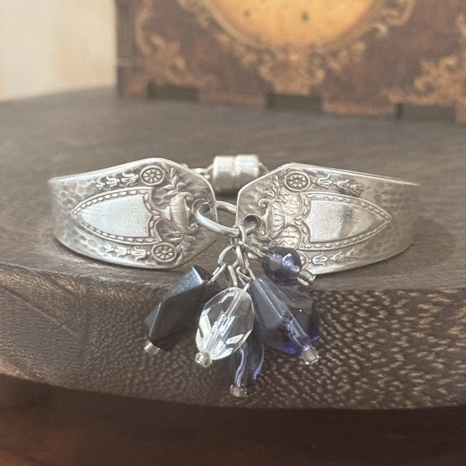 1916 Genuine Vintage Heraldic Spoon Handle Bracelet