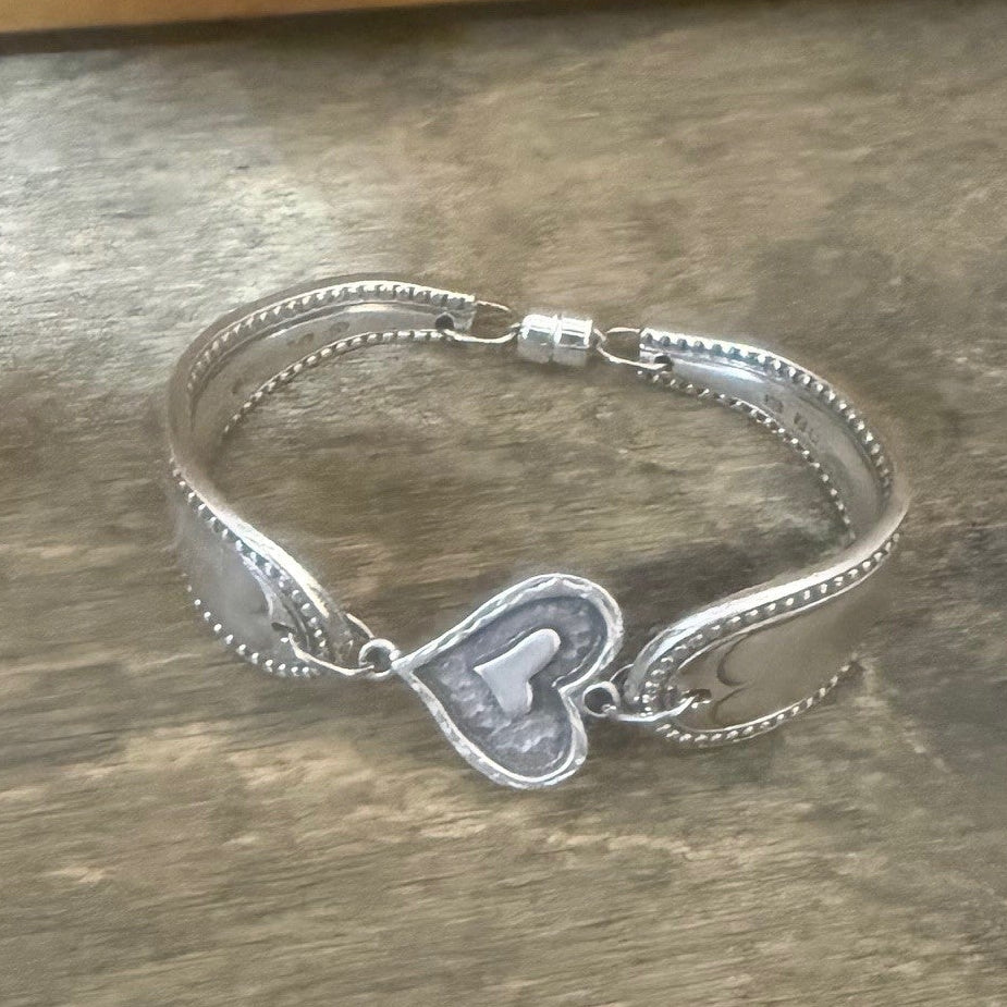 Cutlery Bracelet with Heart