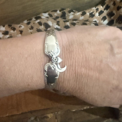 Vintage Diane Silverware Bracelet