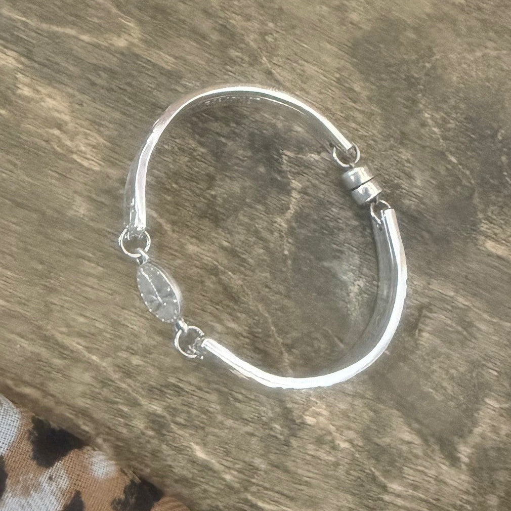 Silverware Dragonfly Vintage Bracelet