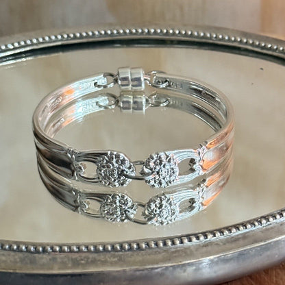1847 Rogers Bros “Eternally Yours” Spoon Handle Bracelet